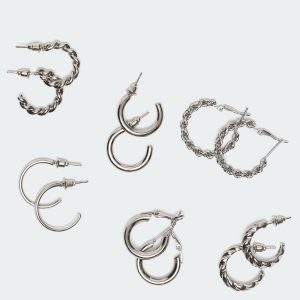 Hoop Earrings Pack