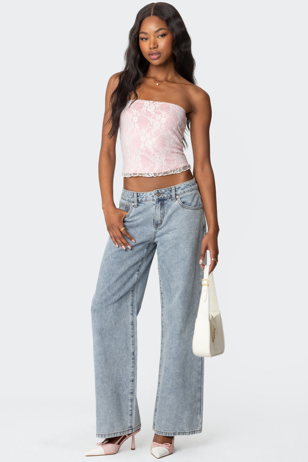 Allison Lace Tube Top - Image 2