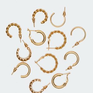Hoop Earrings Pack