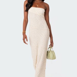 Lynn Ribbed Maxi Dress