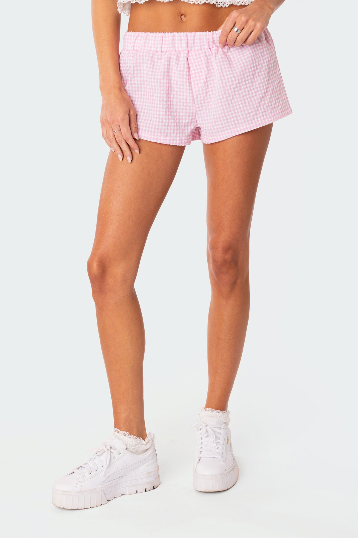 Gingham Boxer Shorts - Image 2