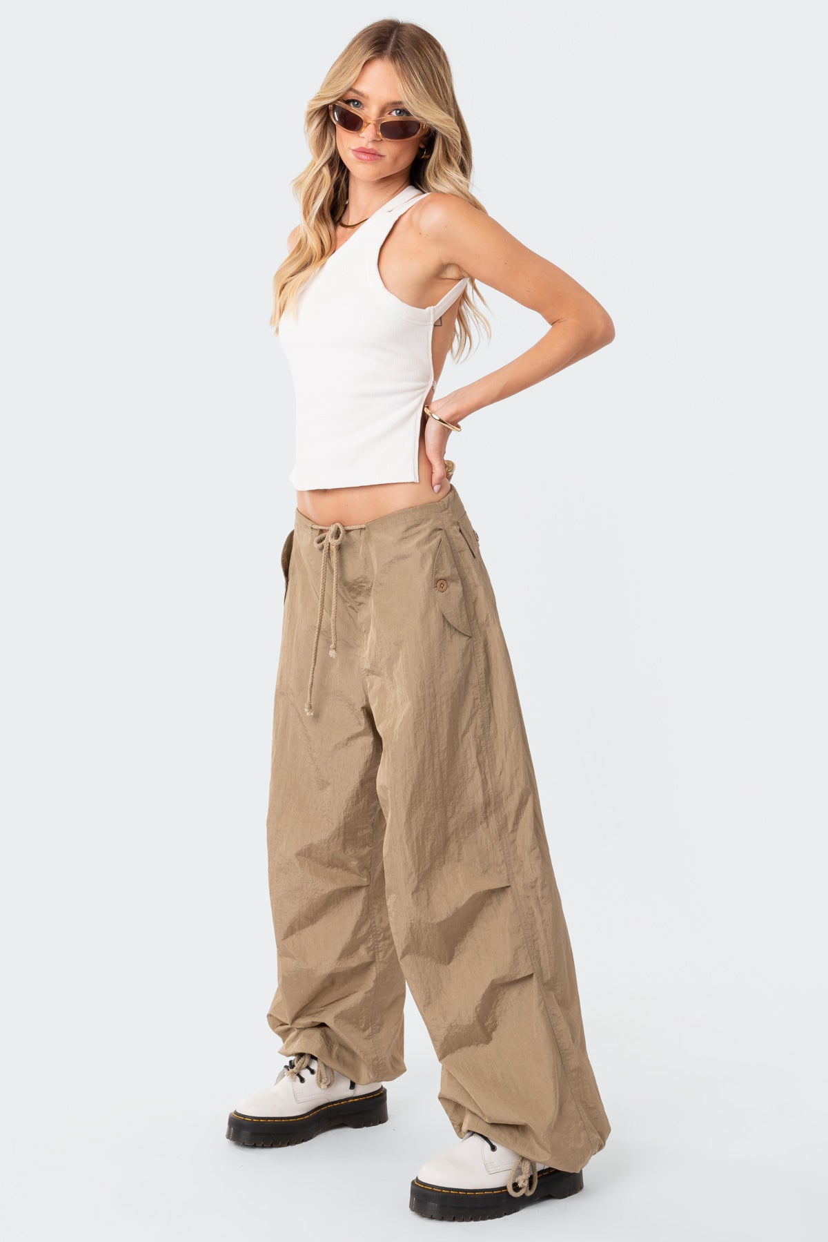 Verdi Open-Back One Shoulder Top - Image 2