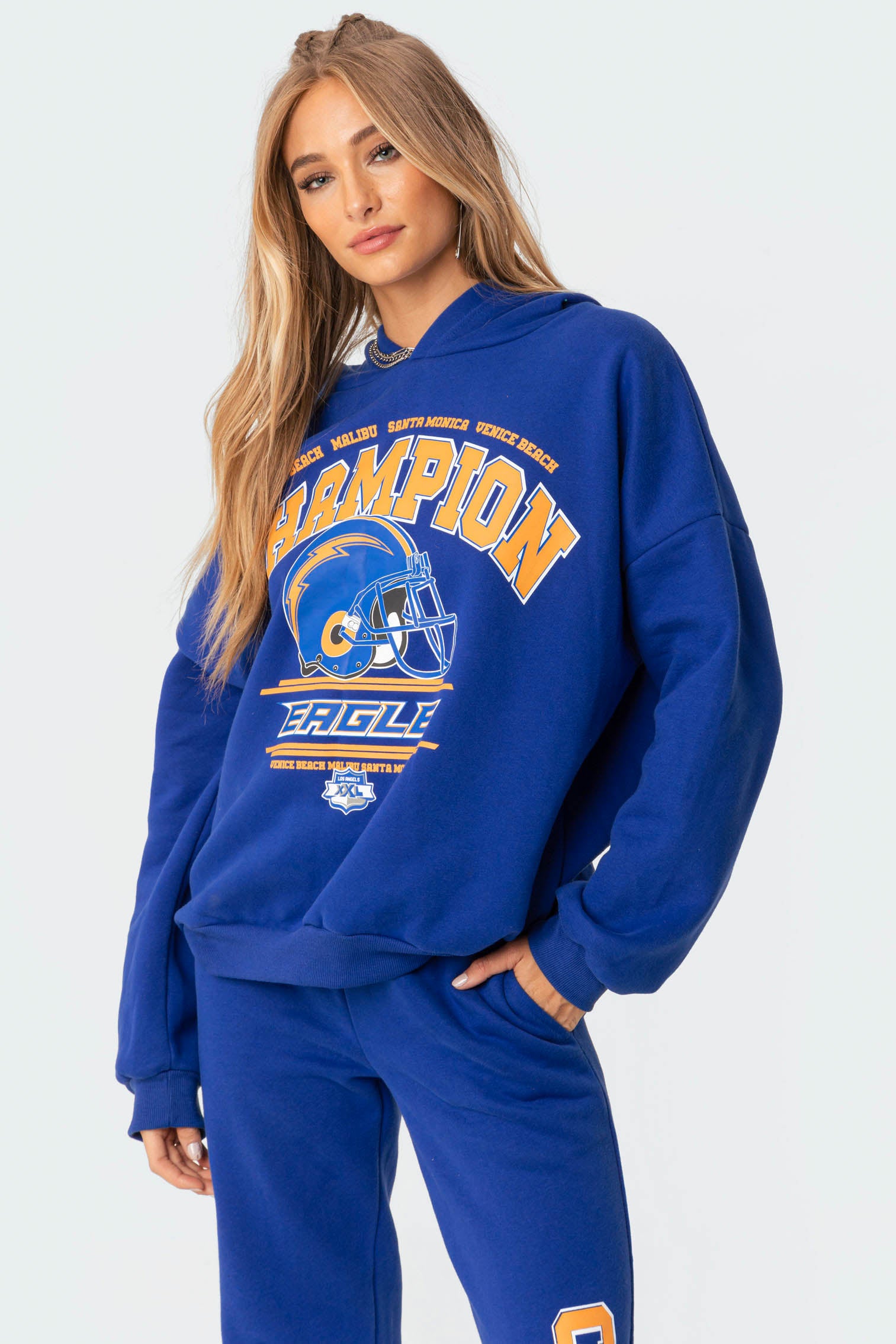 La Champion Oversized Hoodie - Image 4