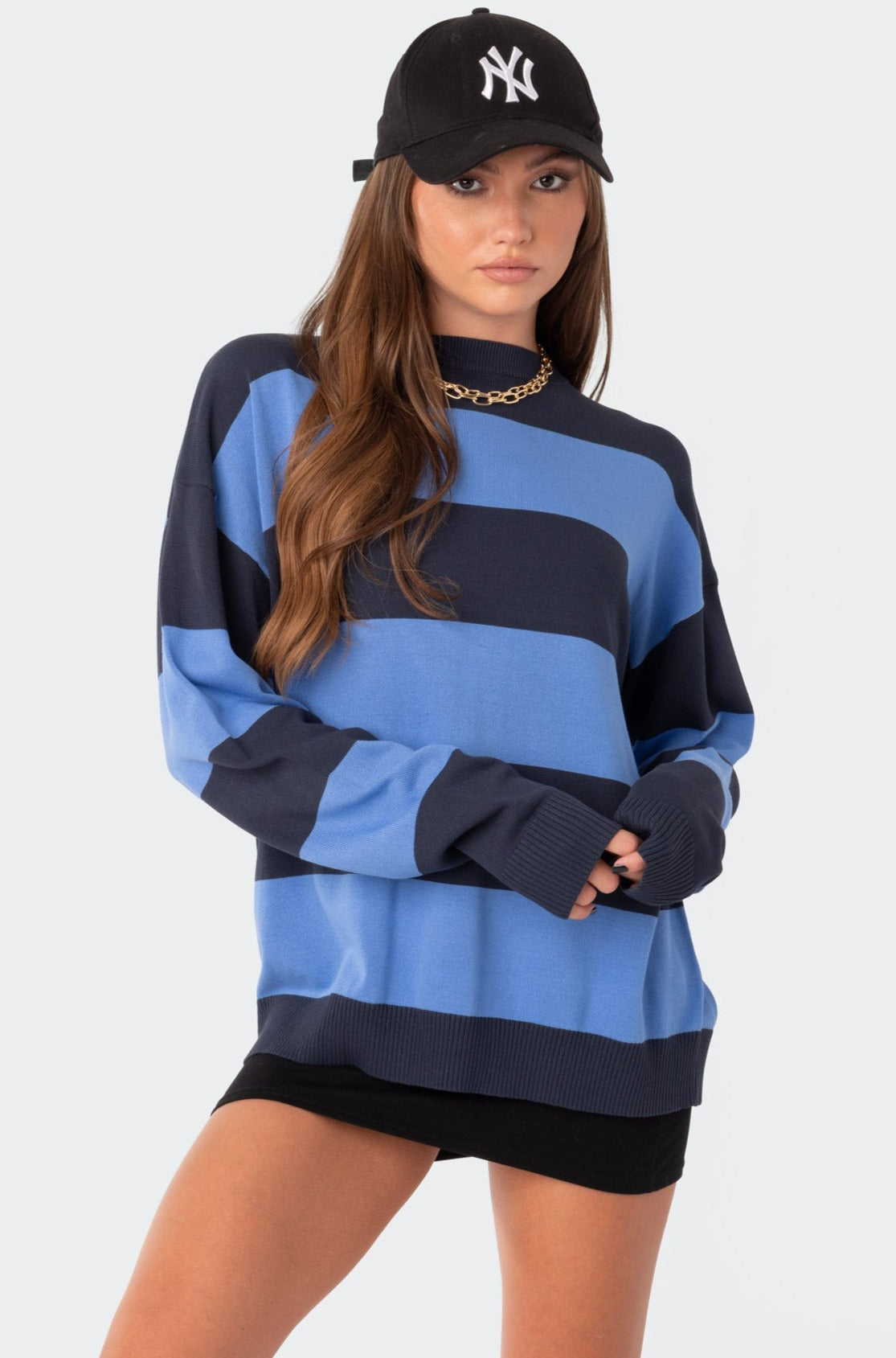 Logan Light Knit Oversized Sweater - Image 2