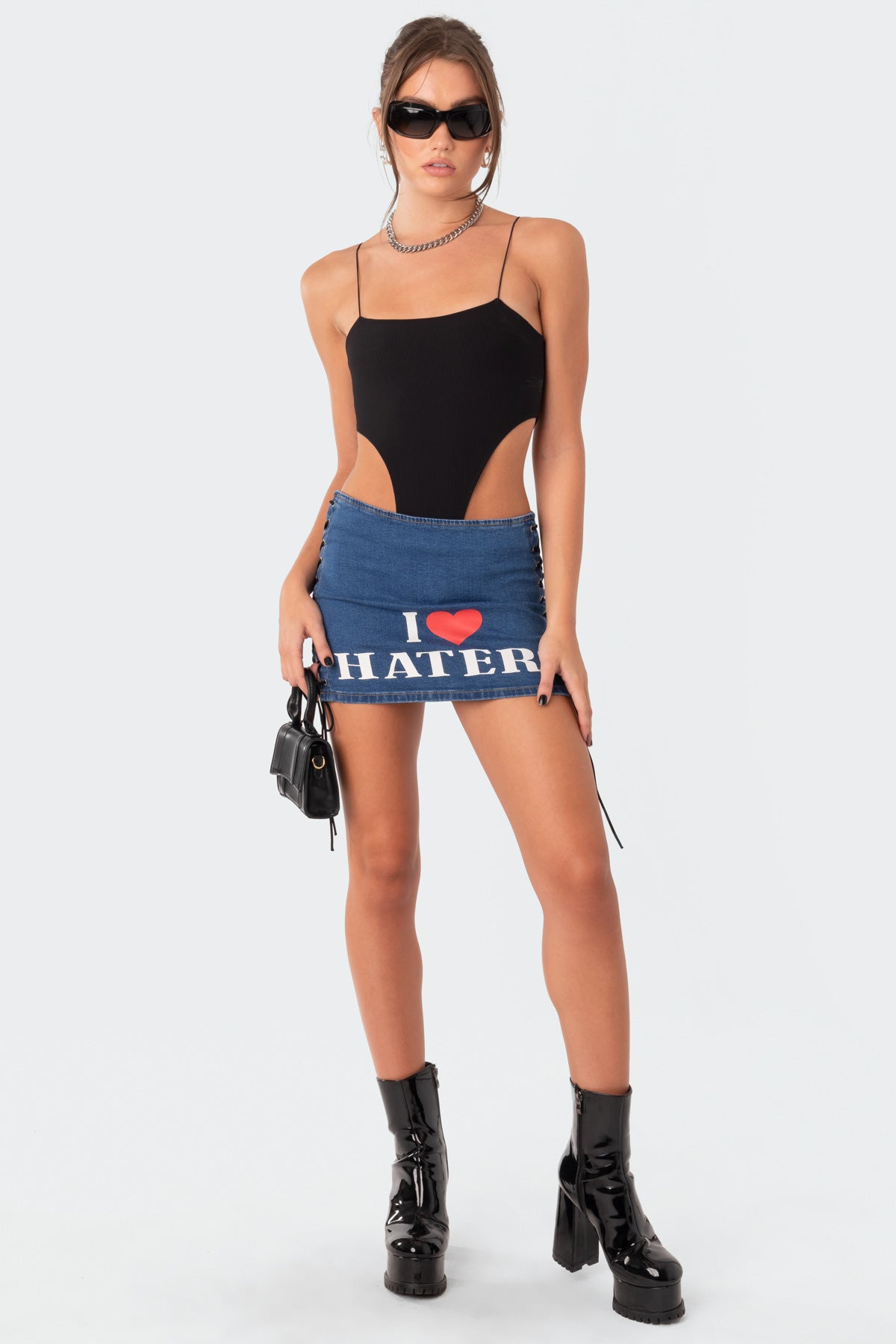 Camilla Ribbed High-Cut Bodysuit - Image 2