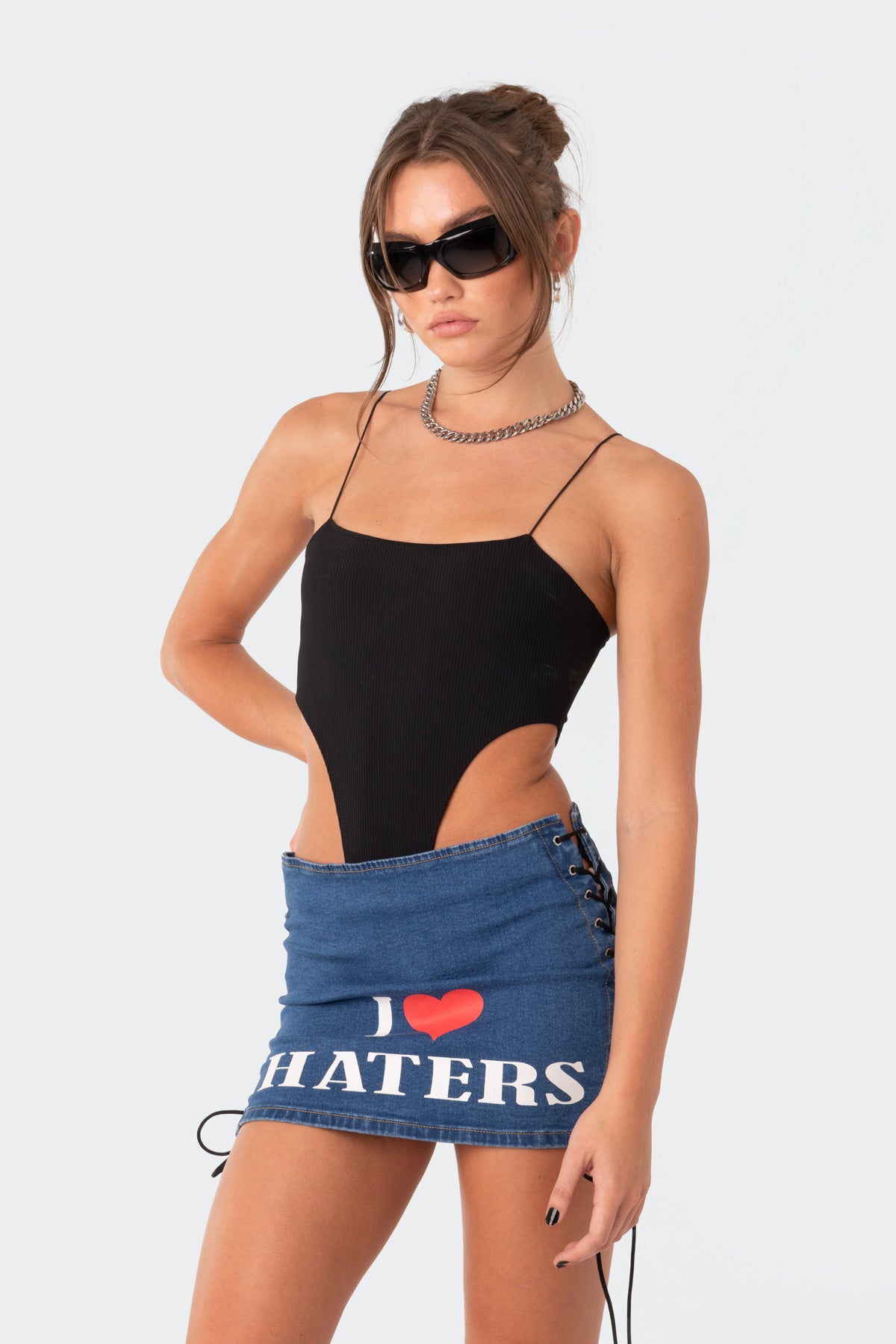 Camilla Ribbed High-Cut Bodysuit - Image 4