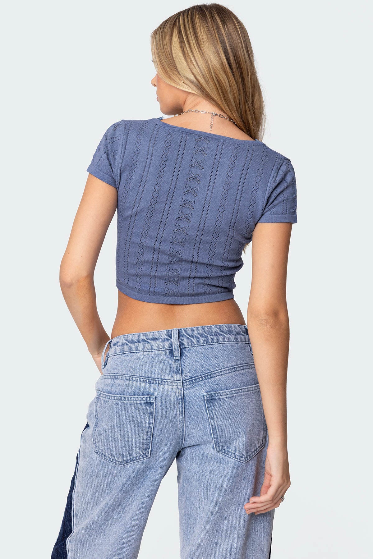 Luciana Knit Crop Top - Image 5