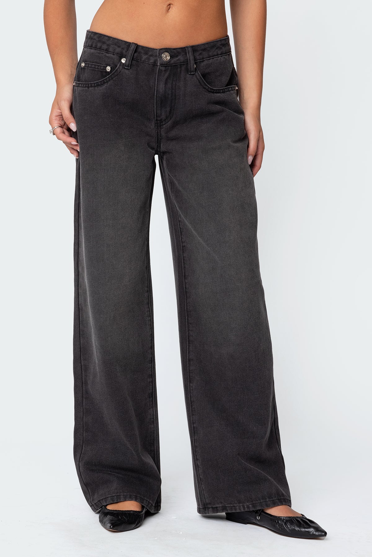 1980 Leopard Patch Low Rise Jeans - Image 2