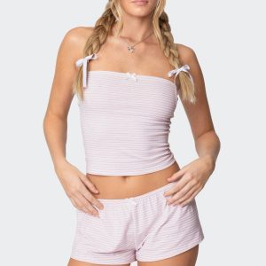 Astor Striped Tube Top