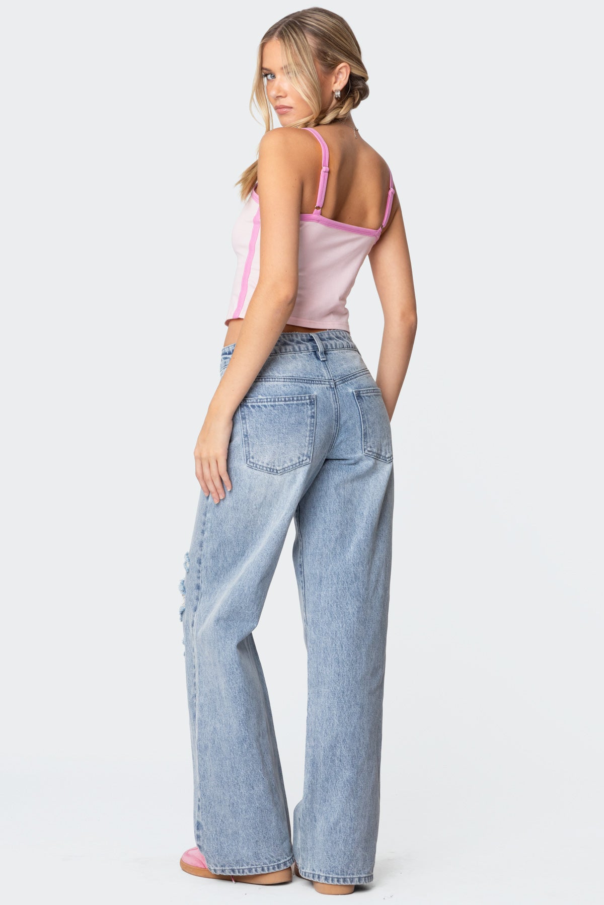 Francesca Contrast Tank Top - Image 5