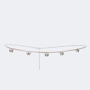 Delicate Butterfly Belly Chain