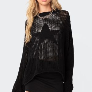Seeing Stars Oversized Sweater