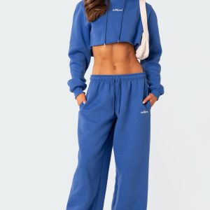 Brenna Low Rise Wide Sweatpants