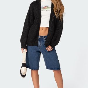 Anina Oversized Knit Cardigan