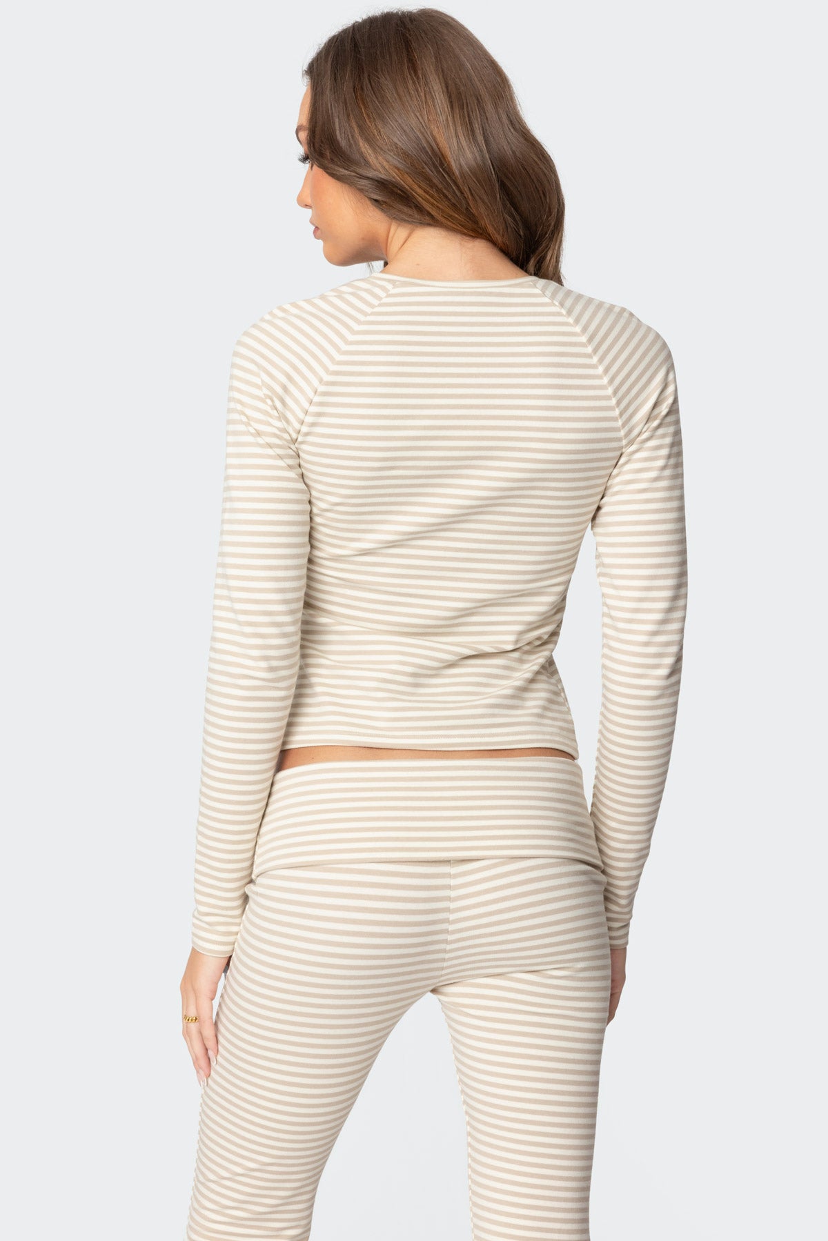 Kaeli Stripey Long Sleeve T Shirt - Image 4