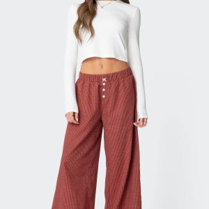 Dakota Plaid Pants