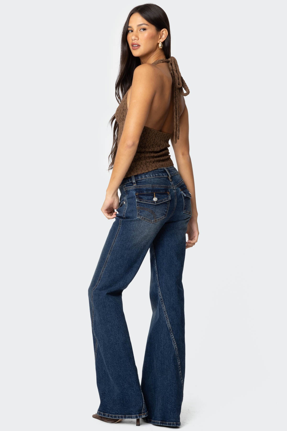 Willow Textured Halter Top - Image 2