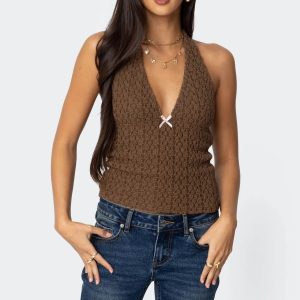 Willow Textured Halter Top