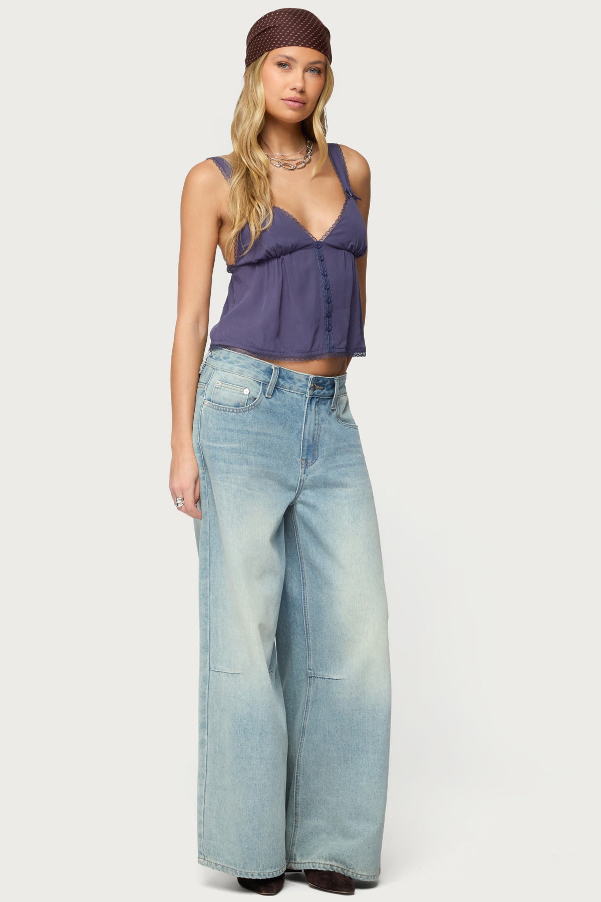 Andea Babydoll Tank Top - Image 4