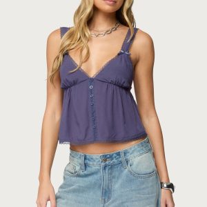 Andea Babydoll Tank Top