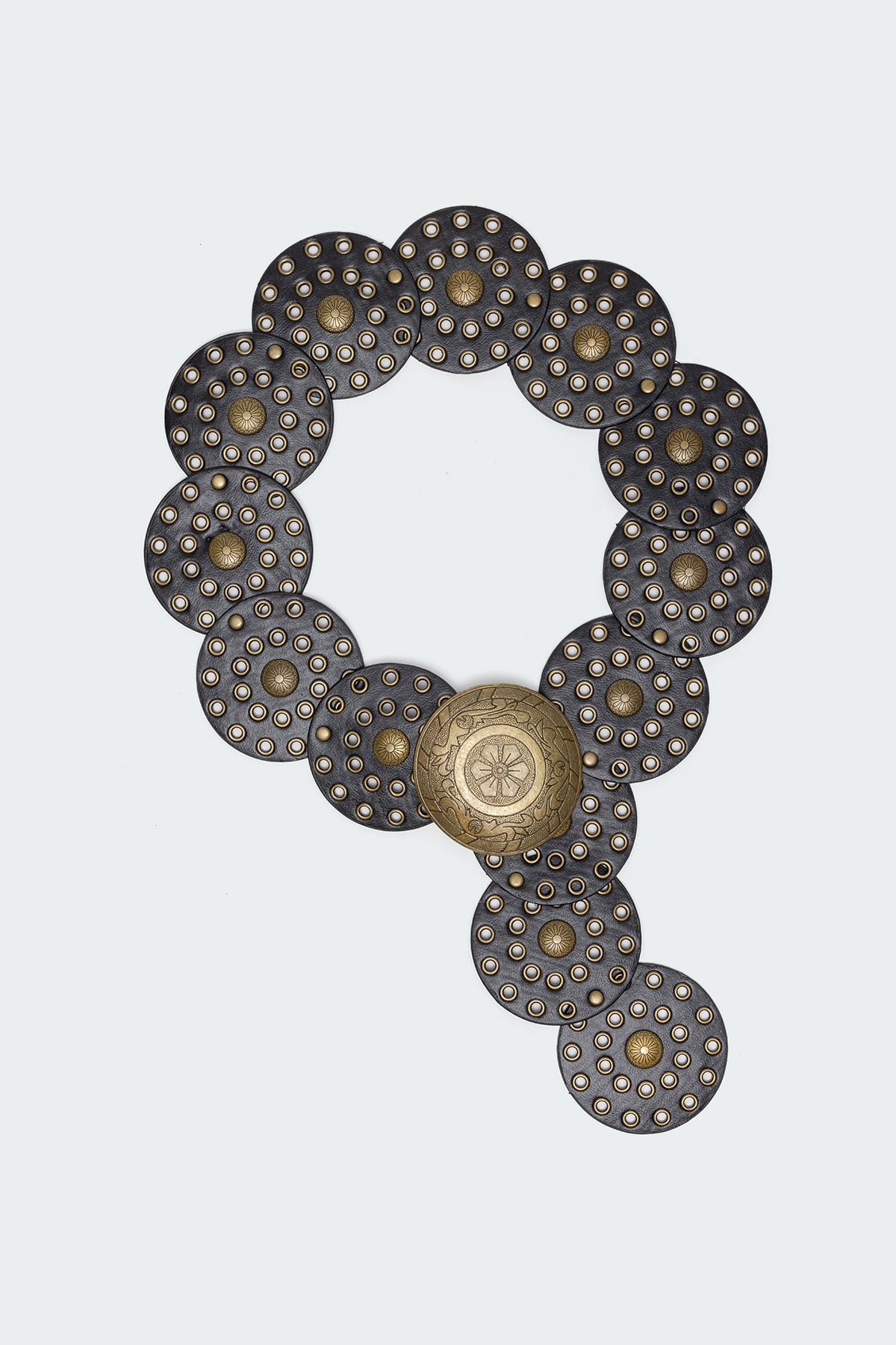 Faux Leather Western Disc Belt - Image 3