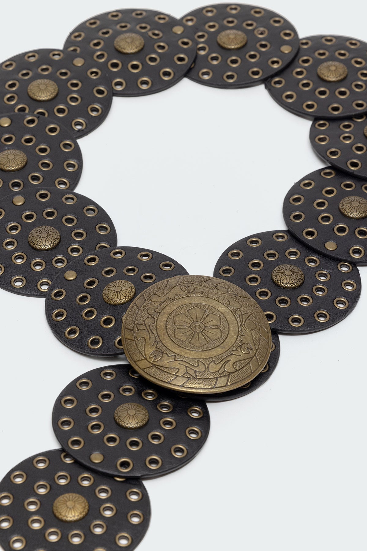 Faux Leather Western Disc Belt - Image 2