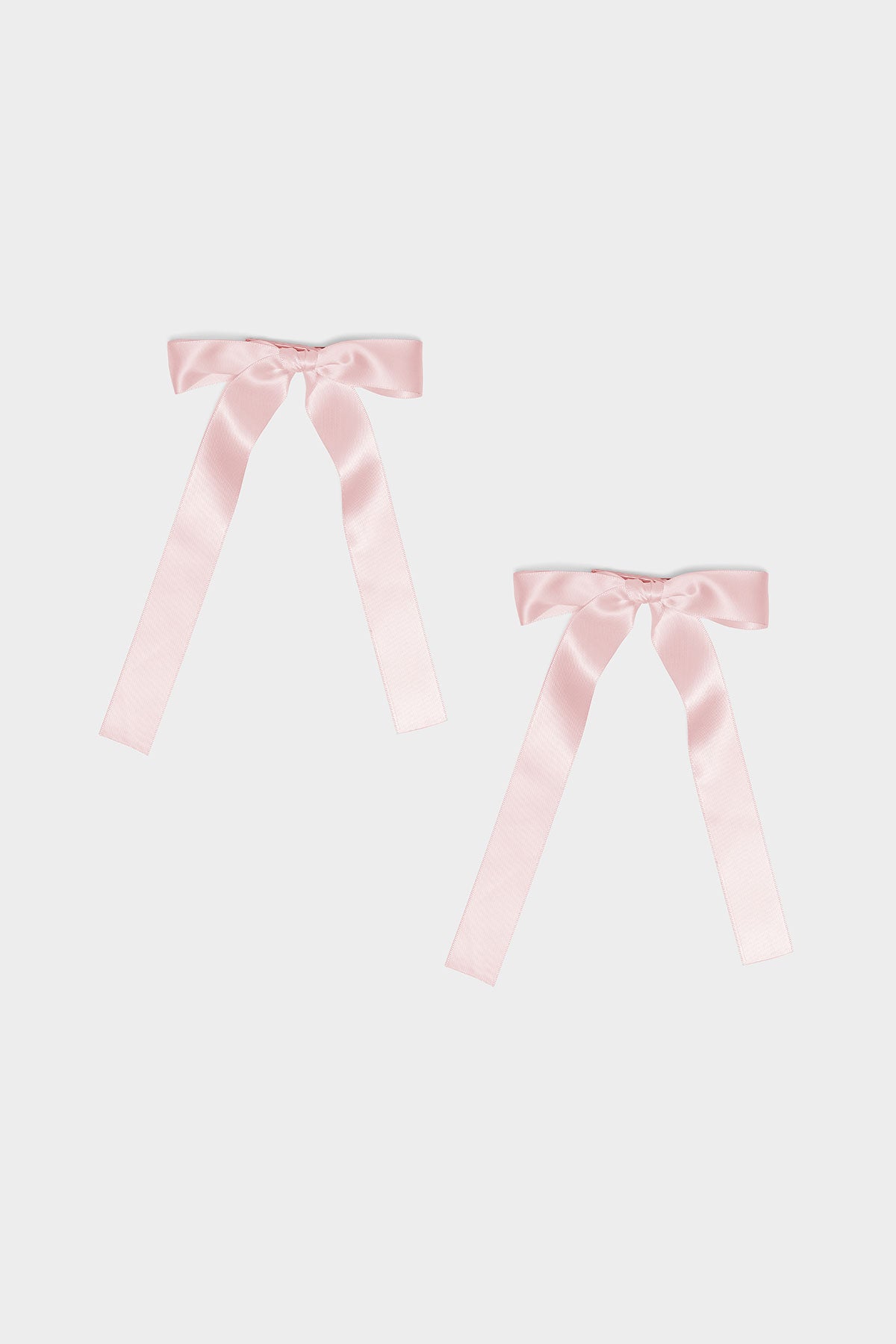 Satin Effect Ribbon Hair Clip Pack - Image 2