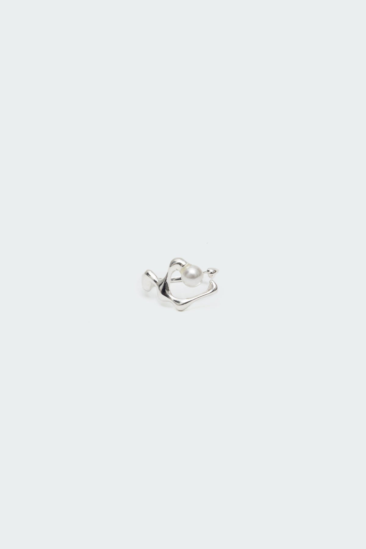 Abstract Pearly Wrap Ring - Image 2