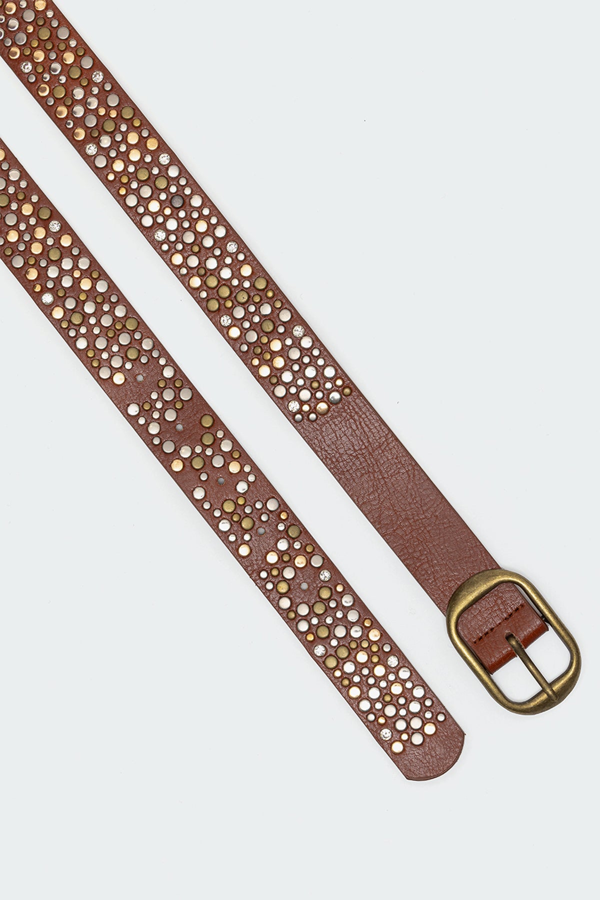 Zinia Studded Faux Leather Belt - Image 3