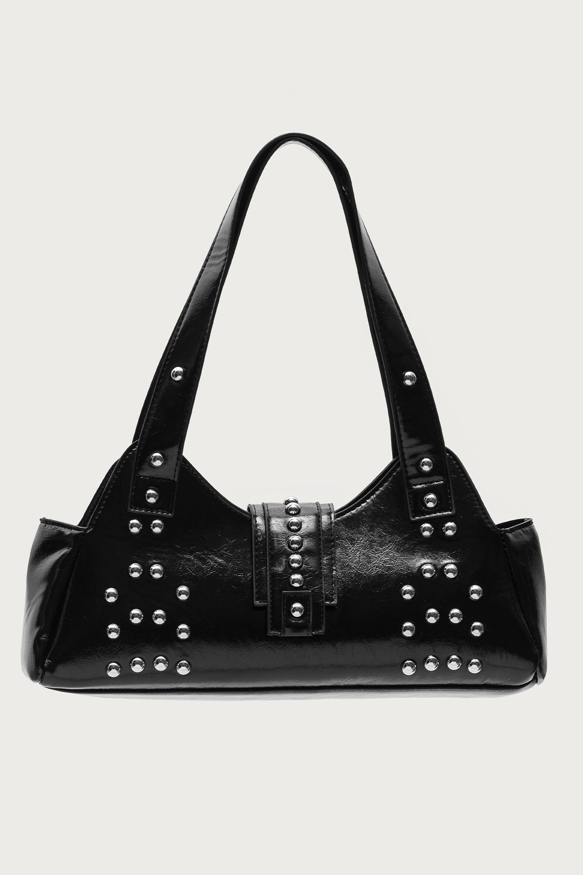 Studded Faux Leather Bag - Image 2