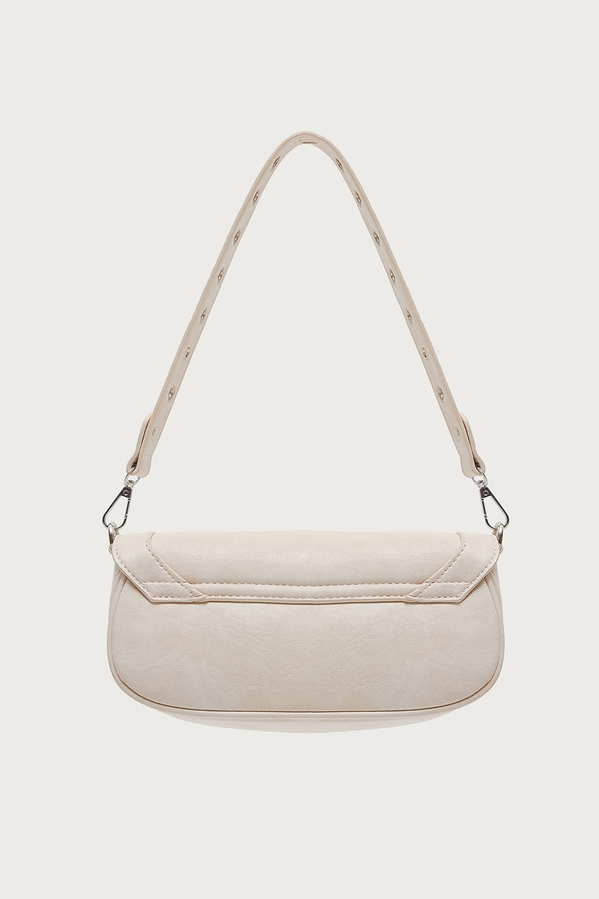 Grommet Faux Leather Bag - Image 4