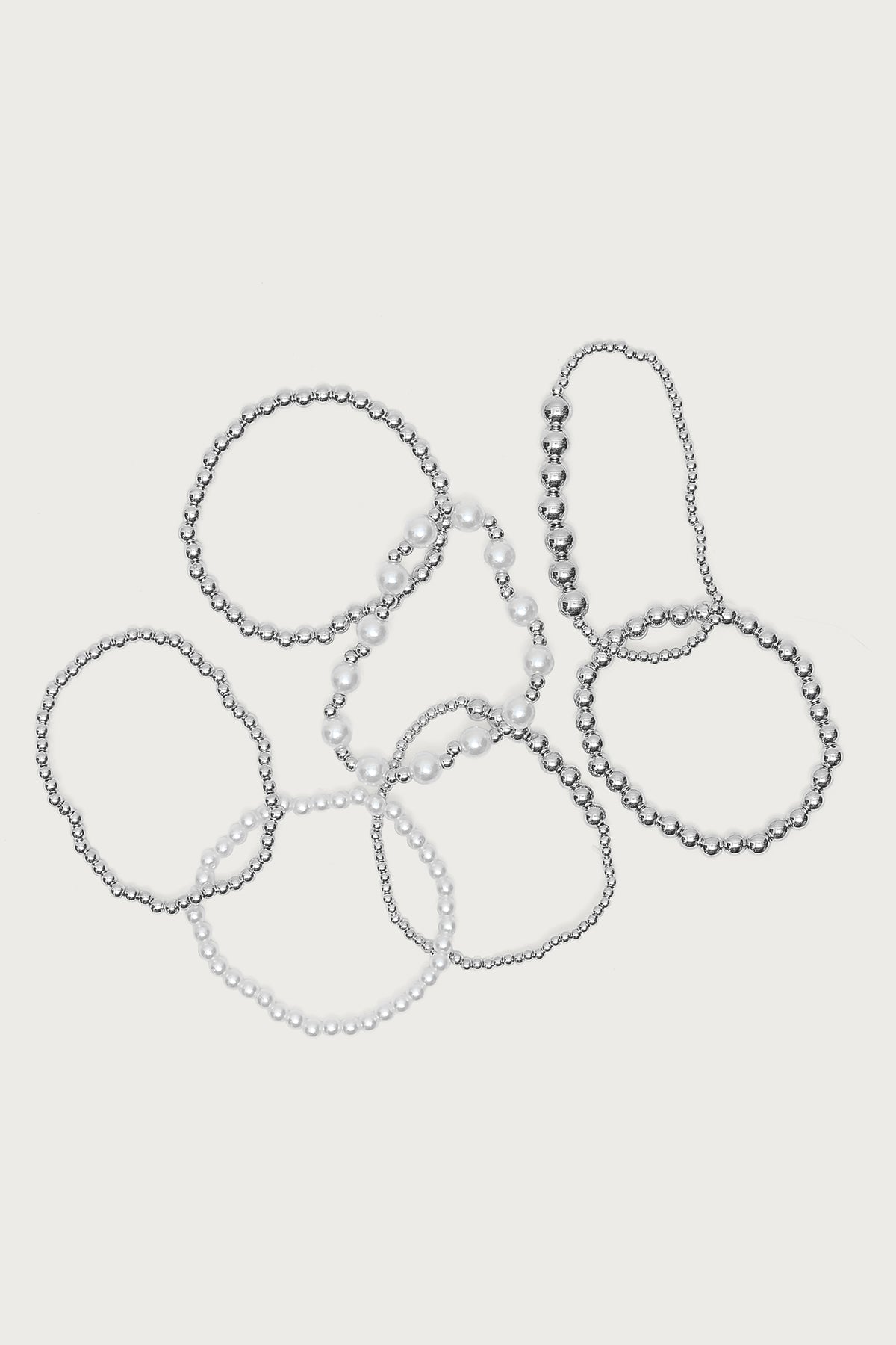 Glam Pearly Beaded Bracelet Pack - Image 2