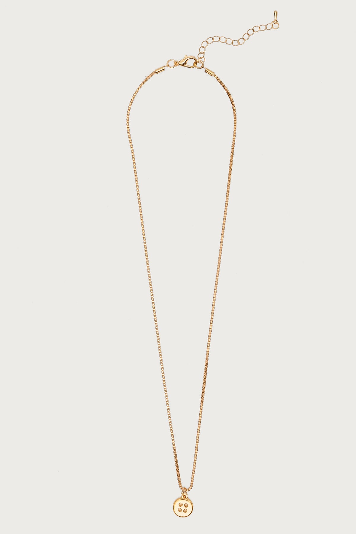 Button Charm Necklace - Image 2