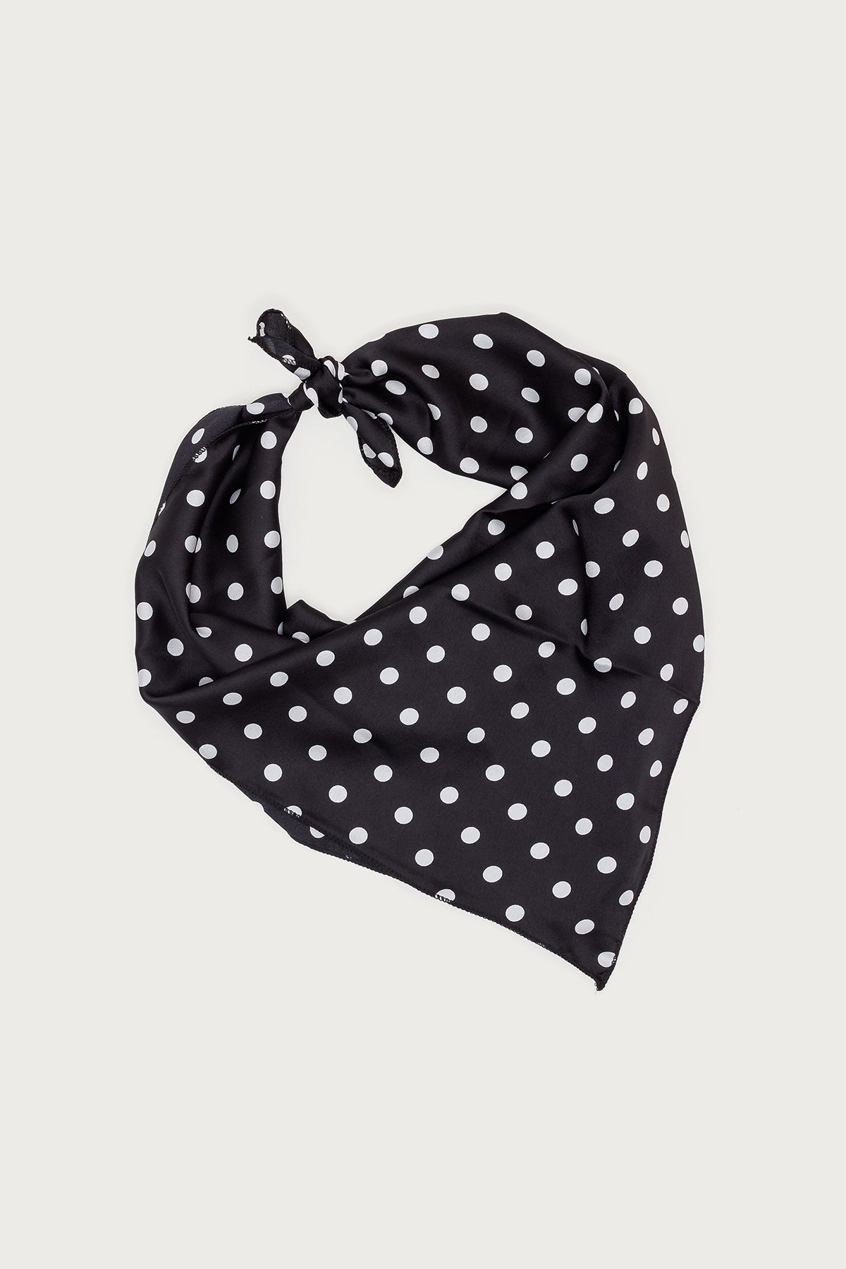 Polka Dot Satin Effect Belt - Image 2