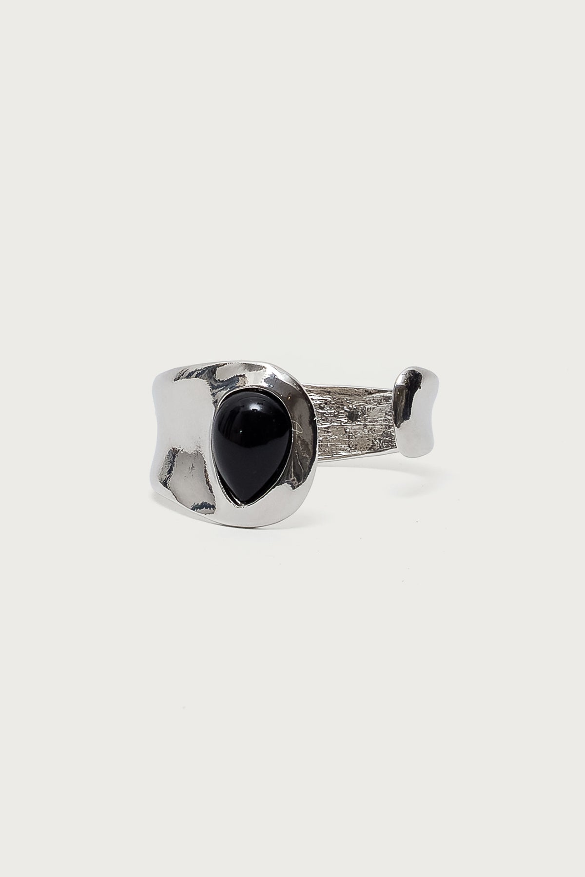 Stone Abstract Cuff Bracelet - Image 2