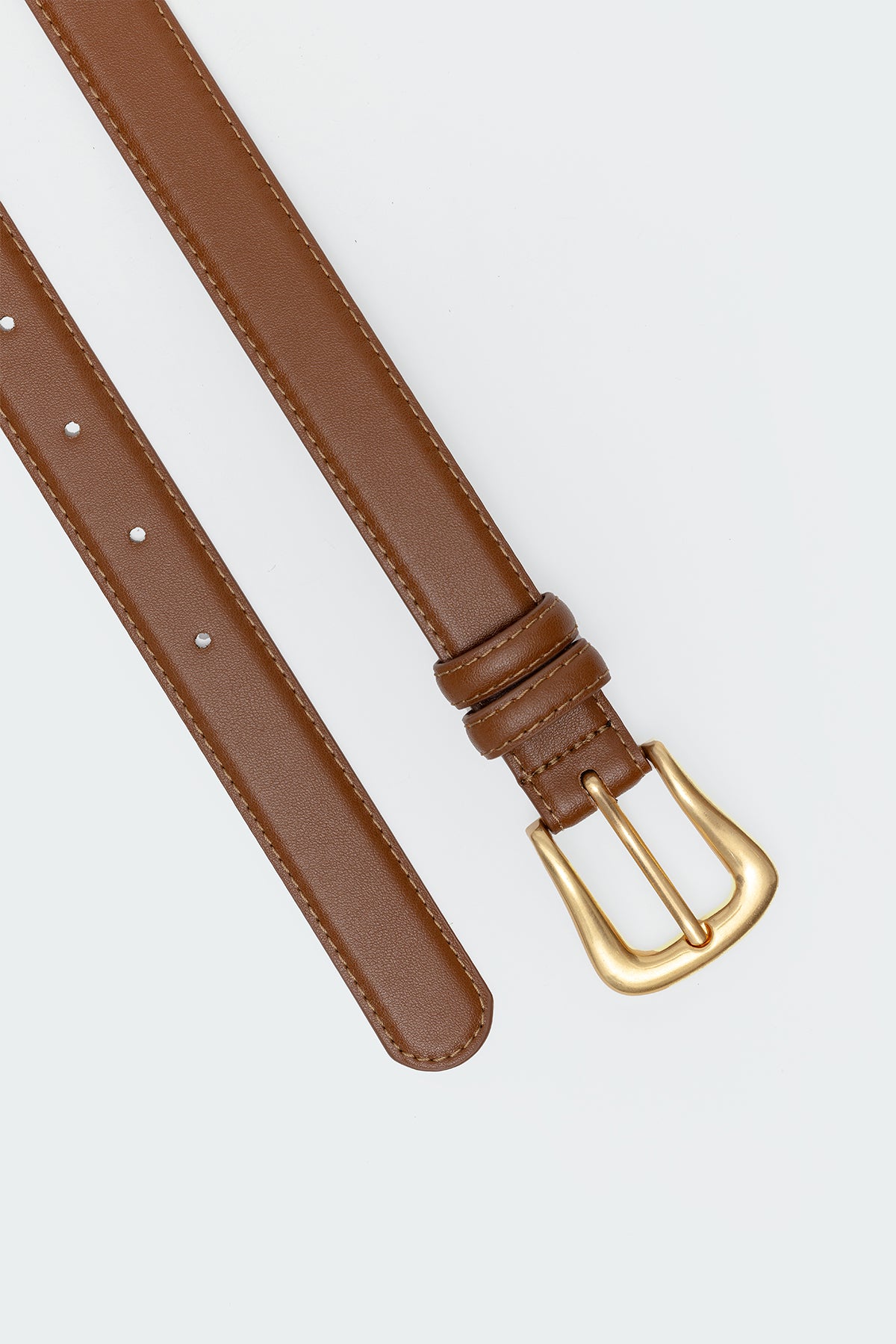 Back To Basics Faux Leather Belt - Image 3