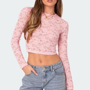 Estella Sheer Lace Top