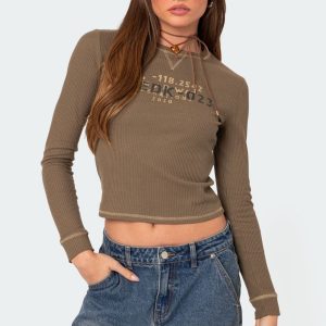 Army Wife Ribbed T Shirt