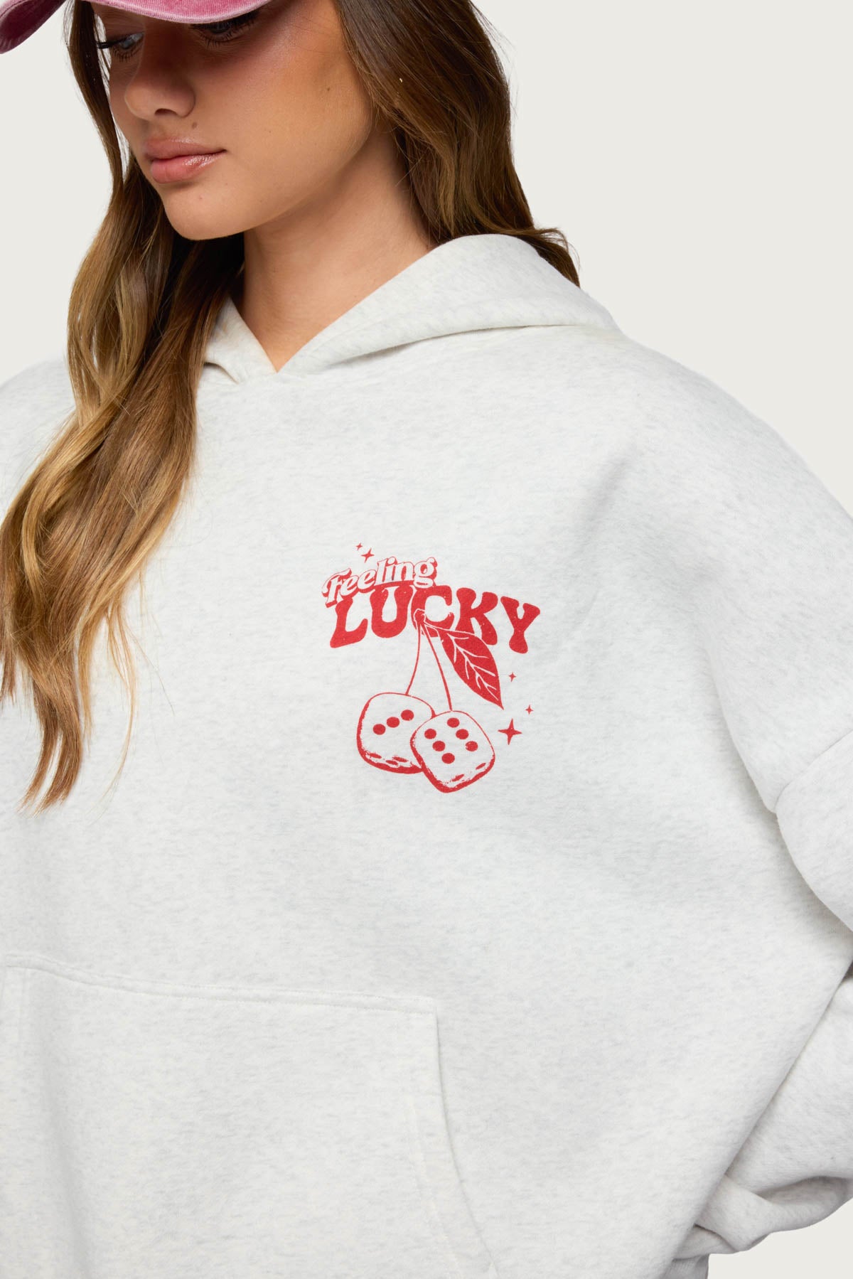 Feeling Lucky Oversized Hoodie - Image 6
