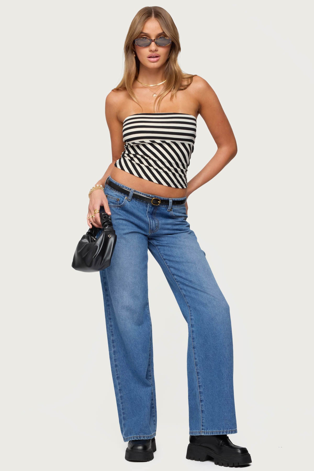 Nikoletta Straight Leg Low Rise Jeans