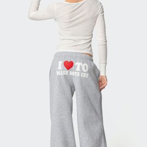 Boys Cry Wide Leg Sweatpants