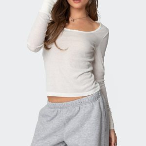 Hailey Scoop Neck Top