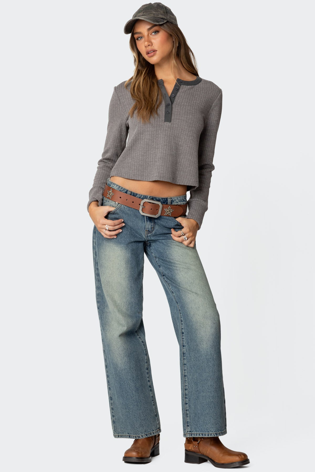 Ruth Henley Waffle Top - Image 2