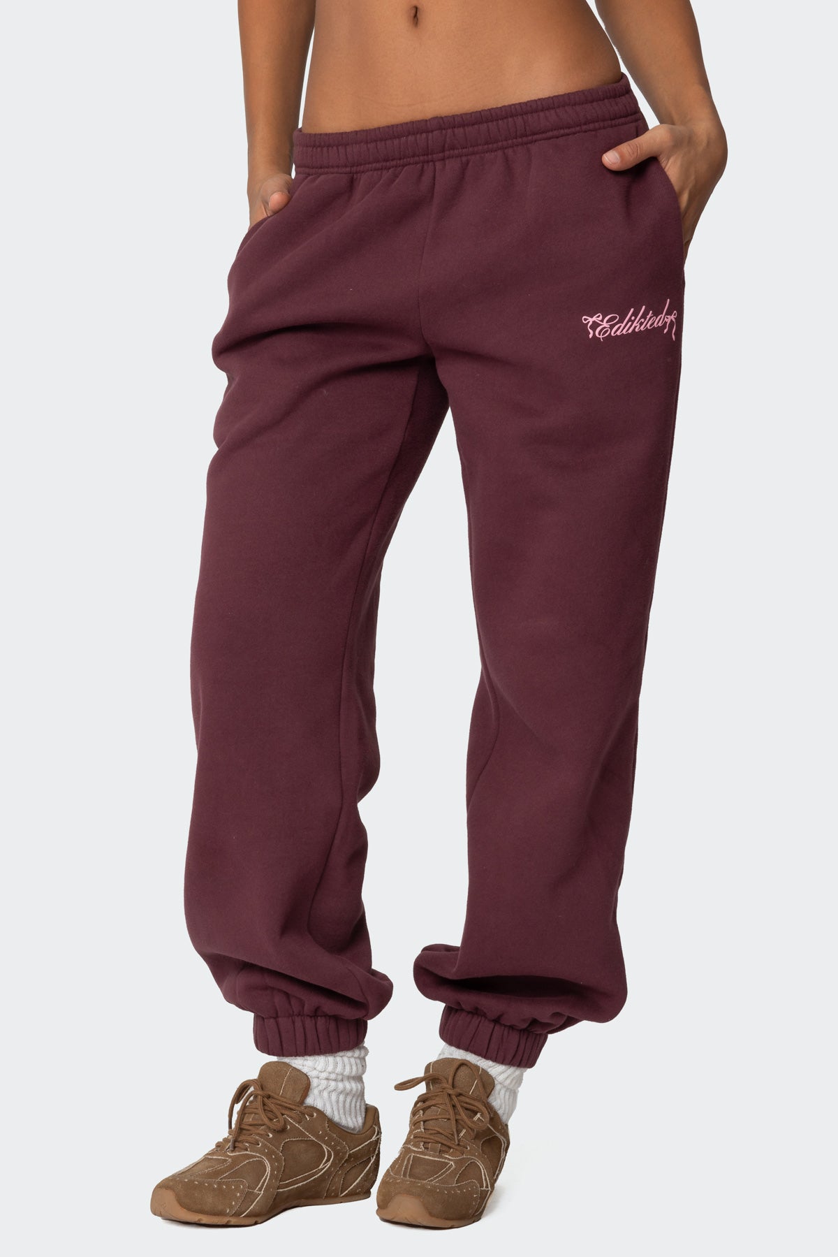 Sasha Bow Detail Sweatpants - Image 2