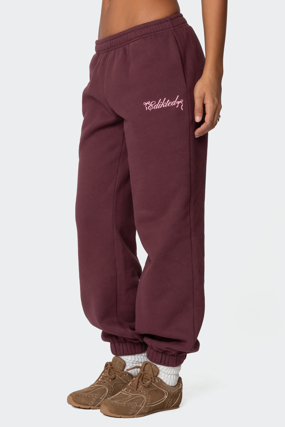 Sasha Bow Detail Sweatpants - Image 3