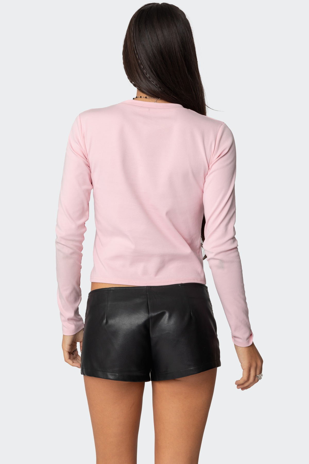 Cherry Leopard Star Long Sleeve T Shirt - Image 5