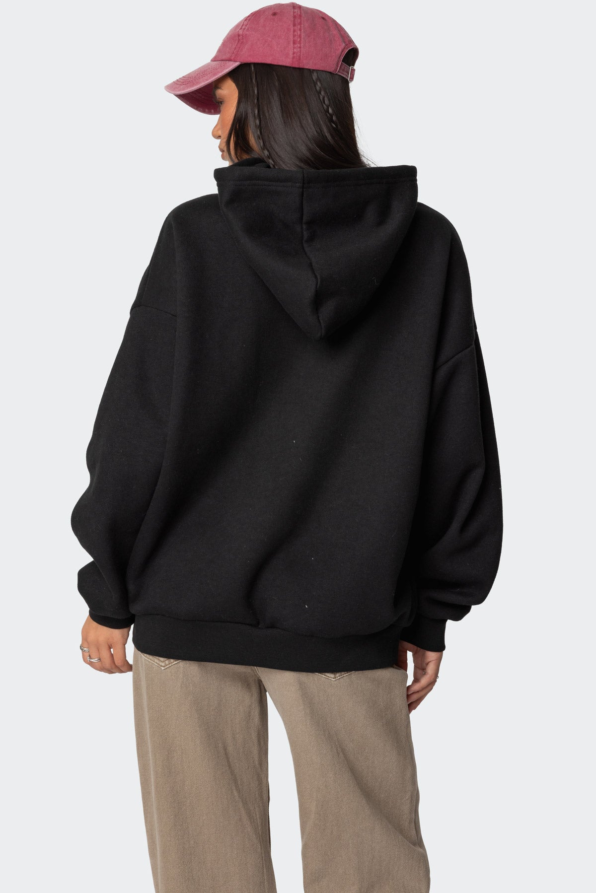 Leopard 8 Oversized Hoodie - Image 5