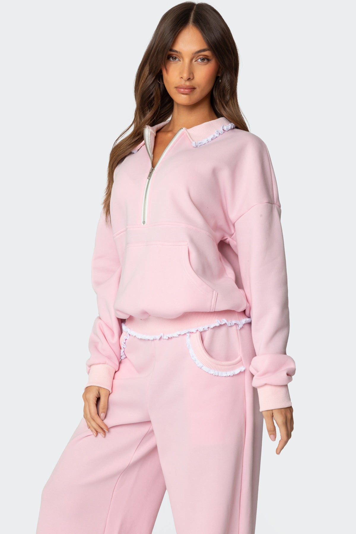 Ashtin Ruffle Trim Sweatshirt - Image 3