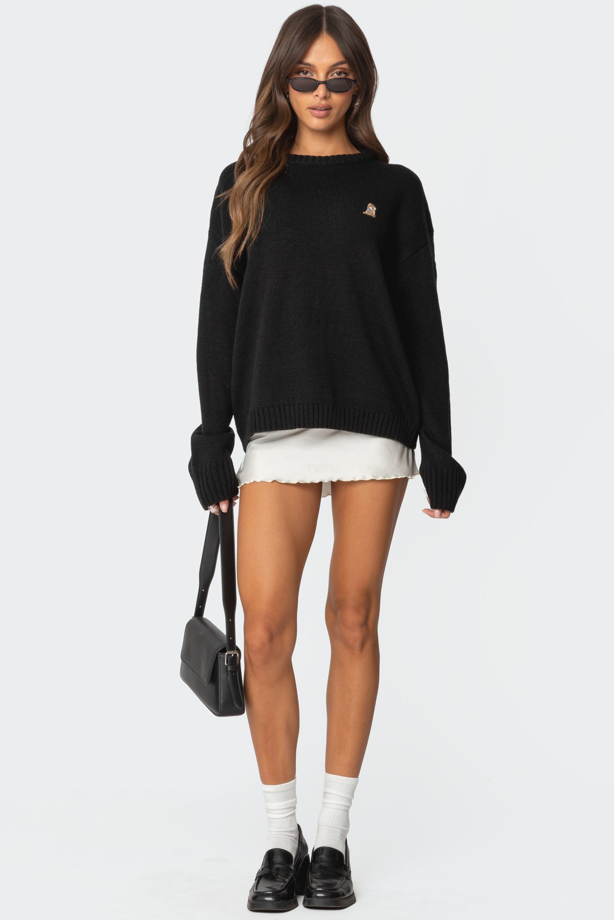 Puppy Love Embroidered Sweater - Image 2