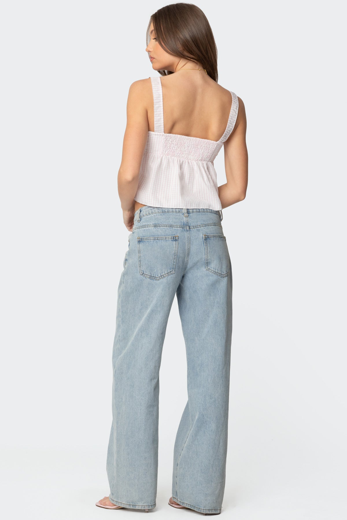 Linn Babydoll Gingham Top - Image 5